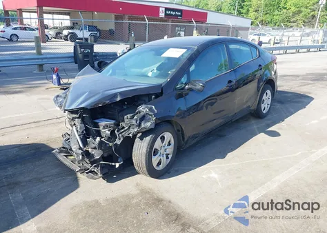 2017 Kia Forte Lx из США, поврежденный, VIN 3KPFK4A75HE068286